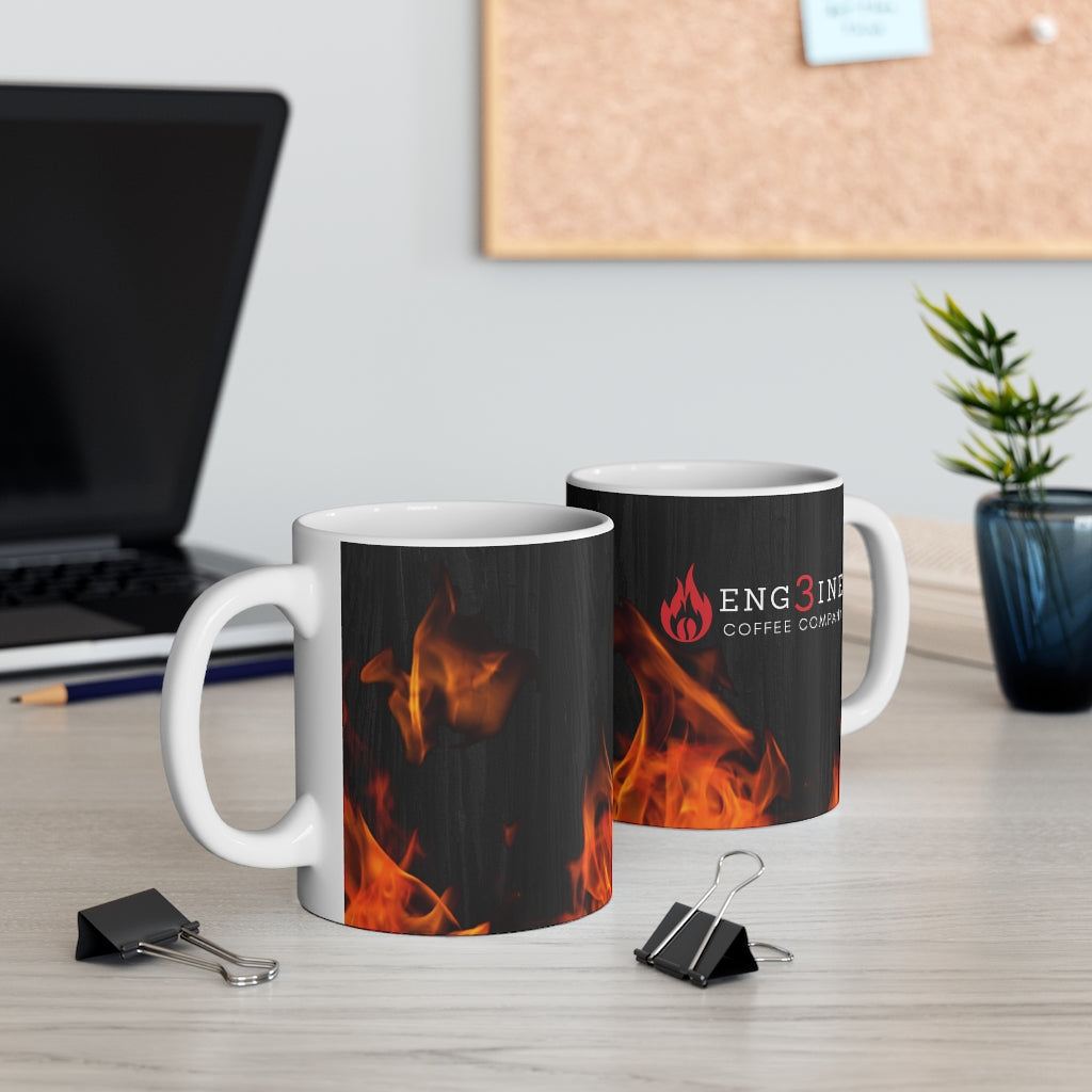 Engine 3 Logo Fire Mug 11oz