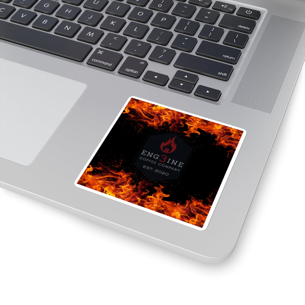 Engine 3 Coffee Stickers