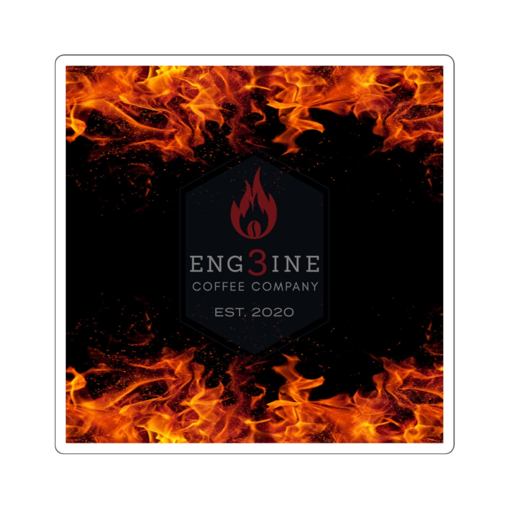 Engine 3 Coffee Stickers