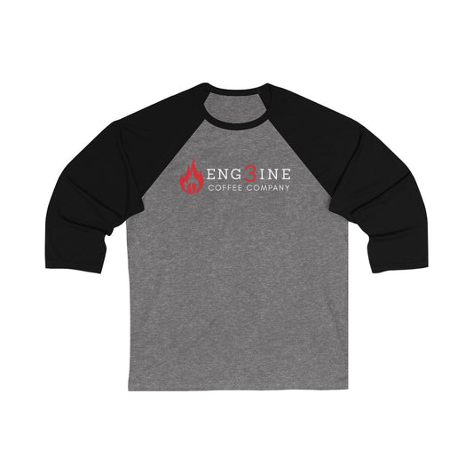 E3 Coffee Logo Baseball Tee
