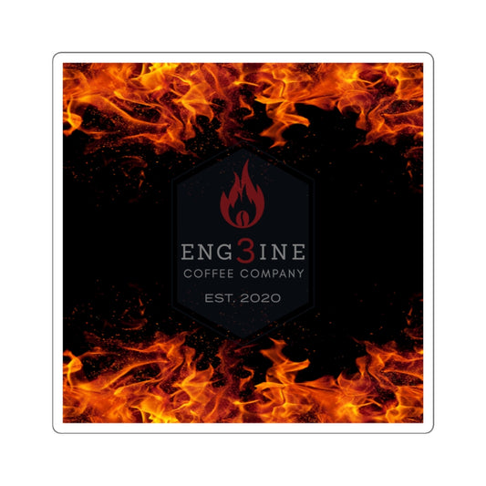 Engine 3 Coffee Stickers