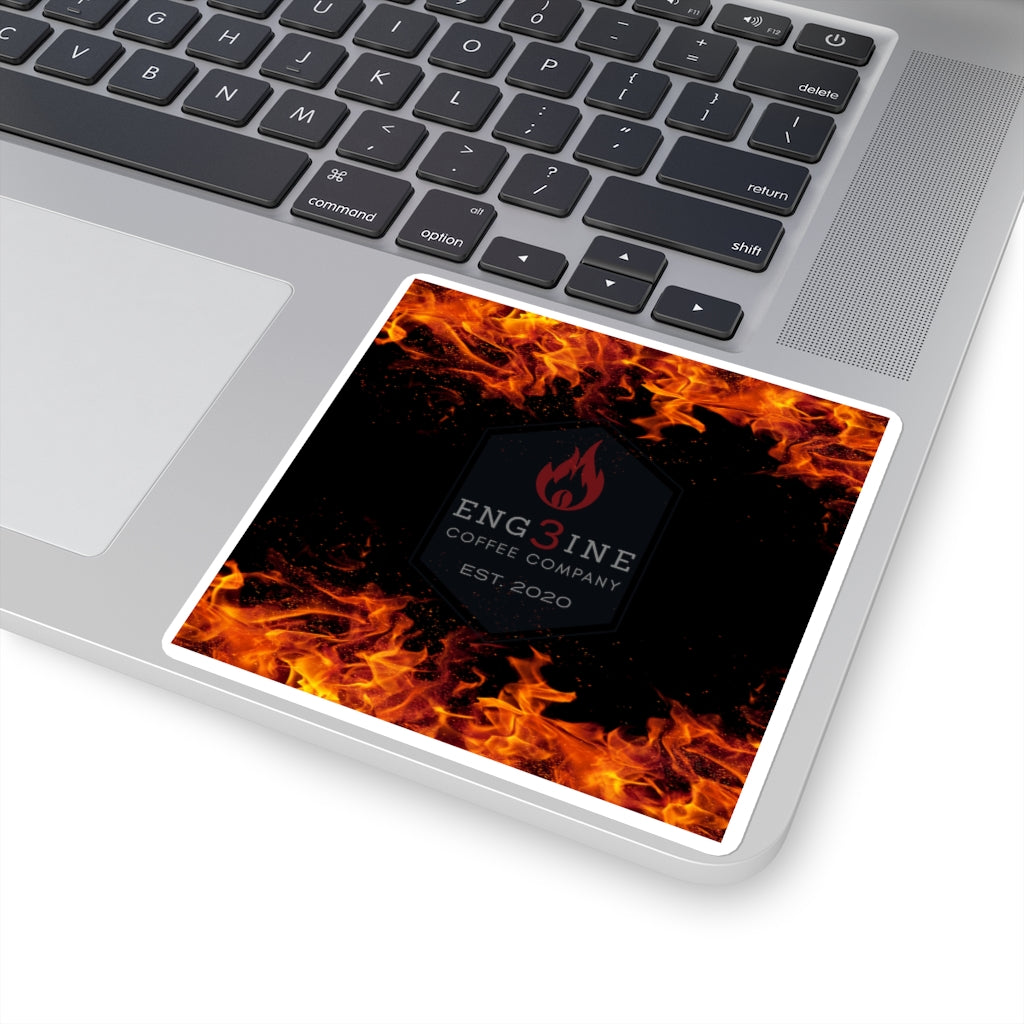 Engine 3 Coffee Stickers