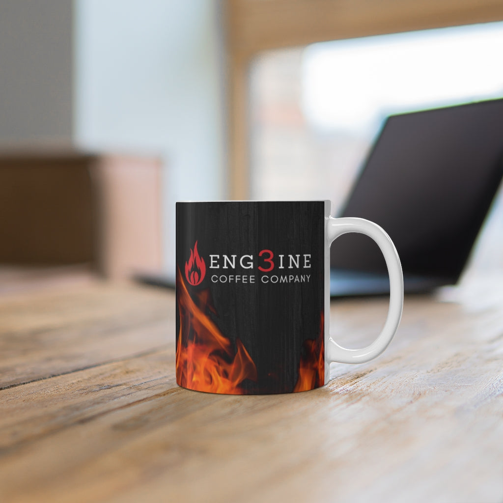 Engine 3 Logo Fire Mug 11oz