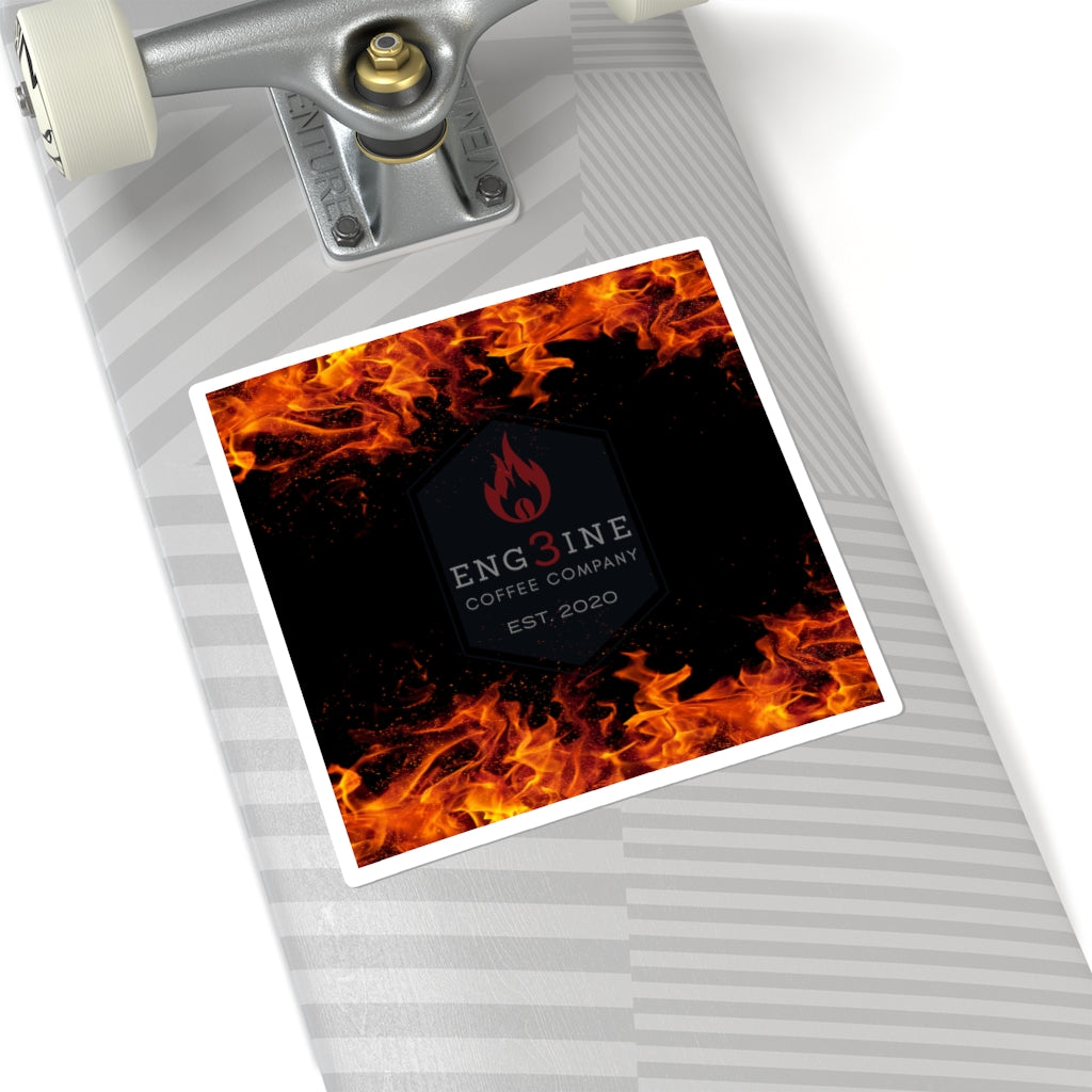 Engine 3 Coffee Stickers