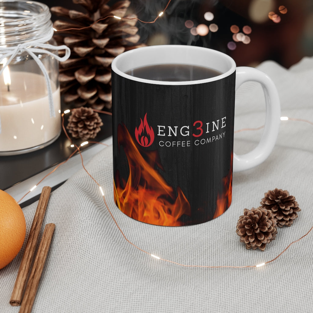 Engine 3 Logo Fire Mug 11oz