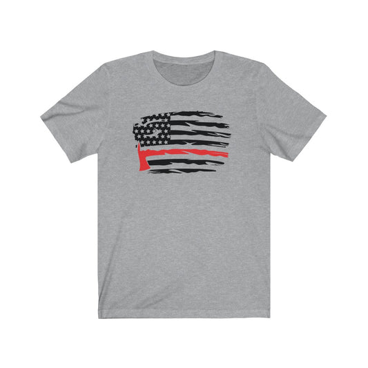 Thin Red Line Axe Tee